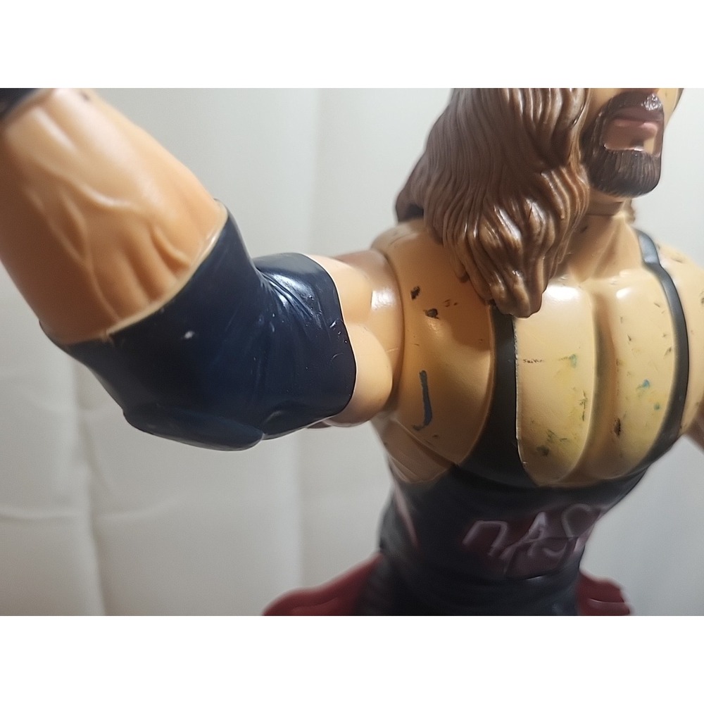1999 WCW Kevin Nash Tough Talking 14" Wrestling Action Figure Please See Picture - Picture 4 of 8